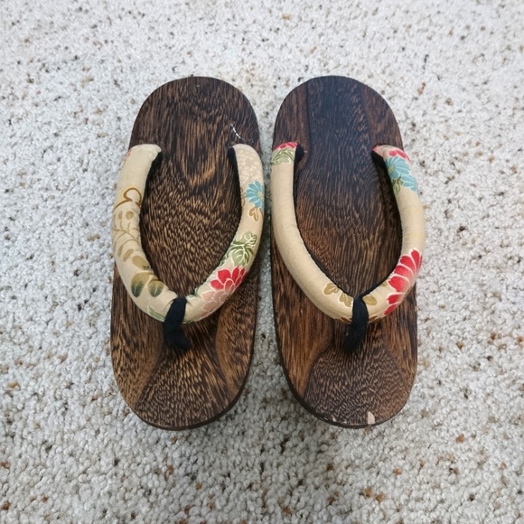 Vintage Shoes Japanese Geta Wooden Sandals From Japan Poshmark